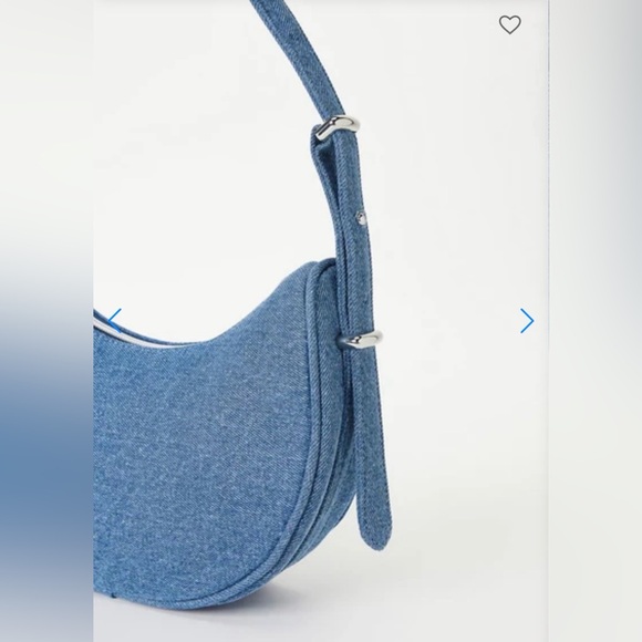 Blue Denim Shoulder Bag - Picture 4 of 6